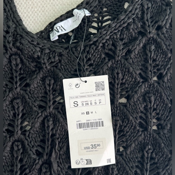 ZARA KNIT TOP - Picture 5 of 5